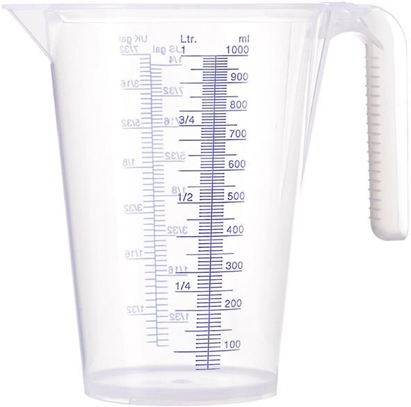 Pressol Messbecher Polypropylen 0,5l transparent