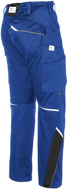 Damenhose ICONIQ, kornblumenblau/schwarz, Gr.34 Kübler