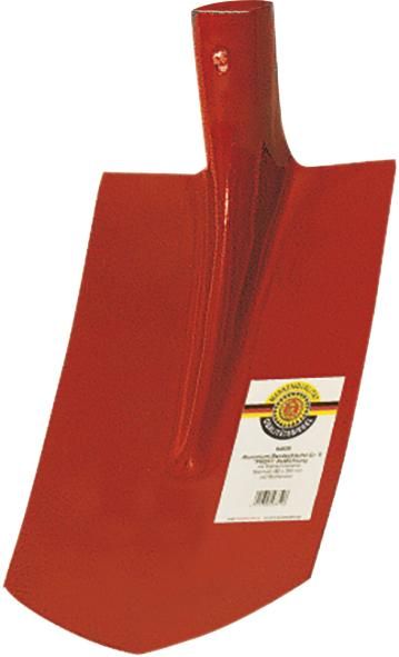 Kabelgrabenschaufel 300x170mm rot ölgehärtet