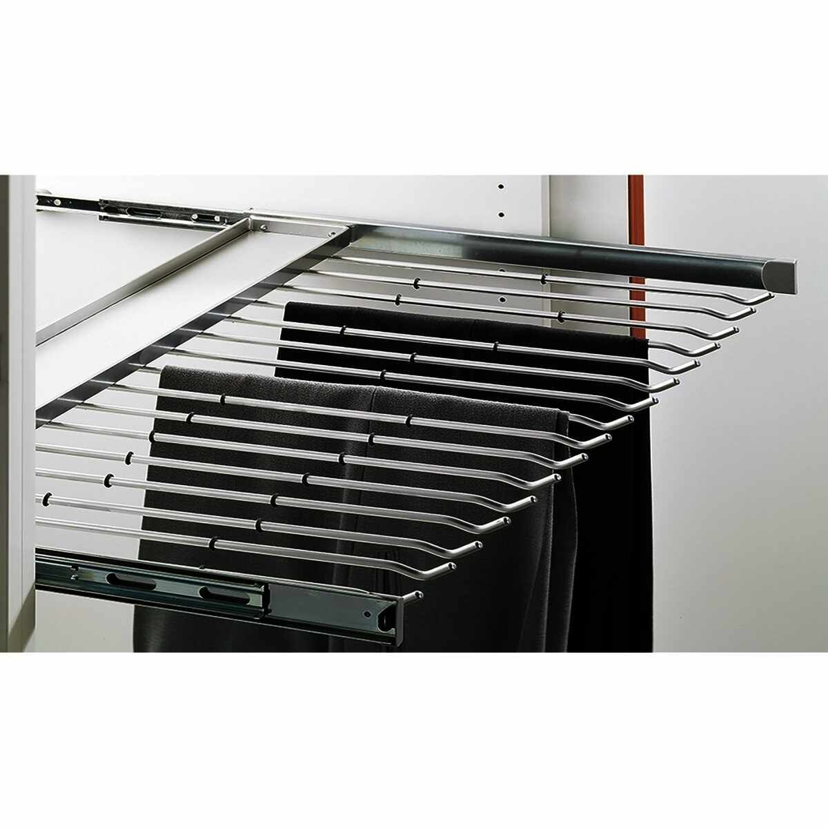 Ausziehbarer Hosenhalter, 600 mm, zwischen Korpuss