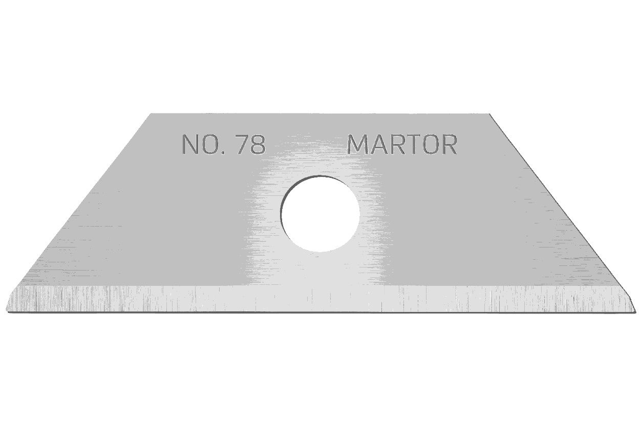 MARTOR Ersatzklinge TRAPEZKLINGE 78 Standardschliff | 10 Stück