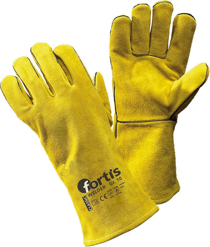 Schweißerhandsch. Welder,Gr.10, FORTIS