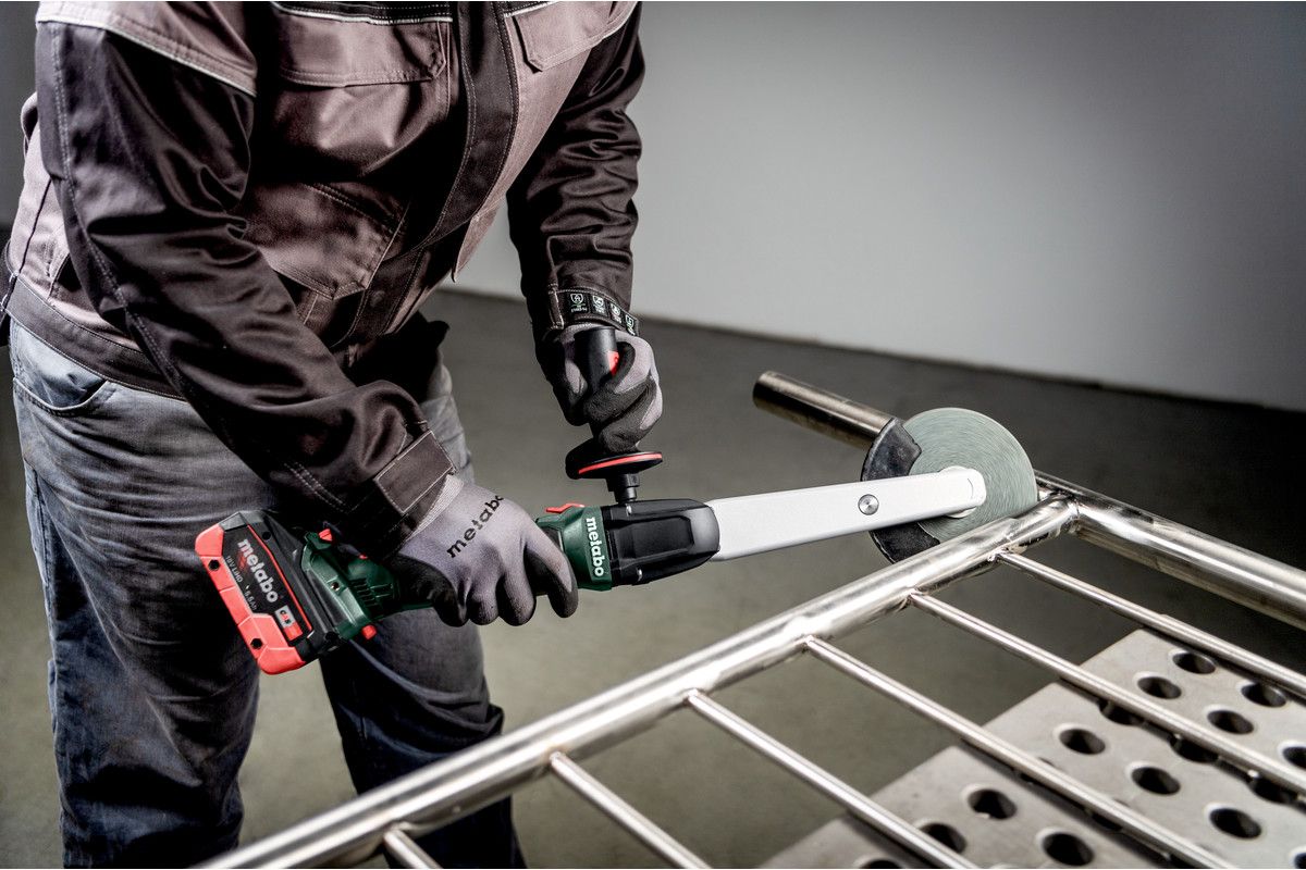 Akku Kehlnahtschleifer KNSVB 18 LTX BL 150 solo Metabo ohne Akku ohne Ladegerät metaBOX