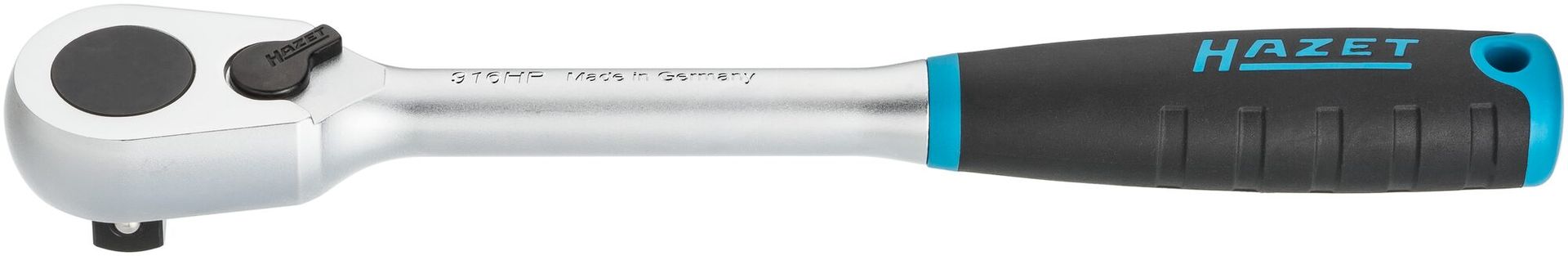 Hebel-Umschaltknarre 1/2"90Zähne 275mm 916HP Hazet