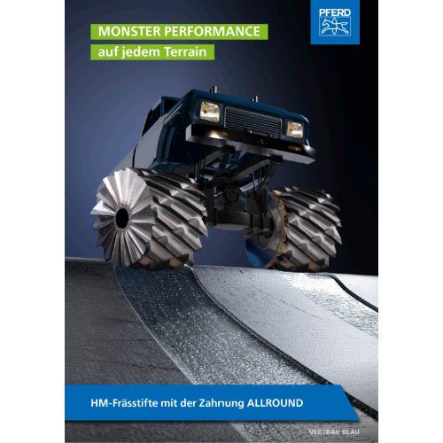 PFERD Hartmetallfrässtifte ZYAS 0820/6 ALLROUND