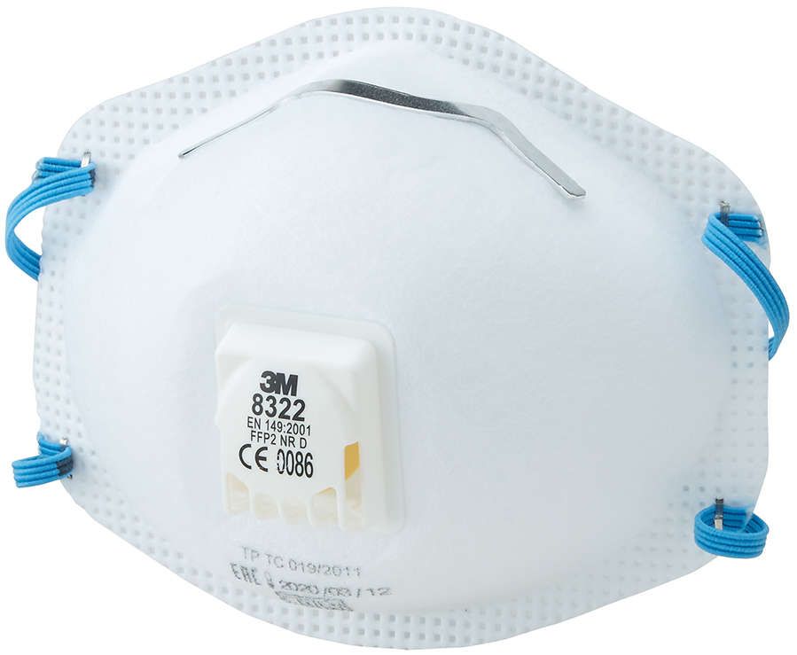 Feinstaubmaske 8322, FFP2 NR D