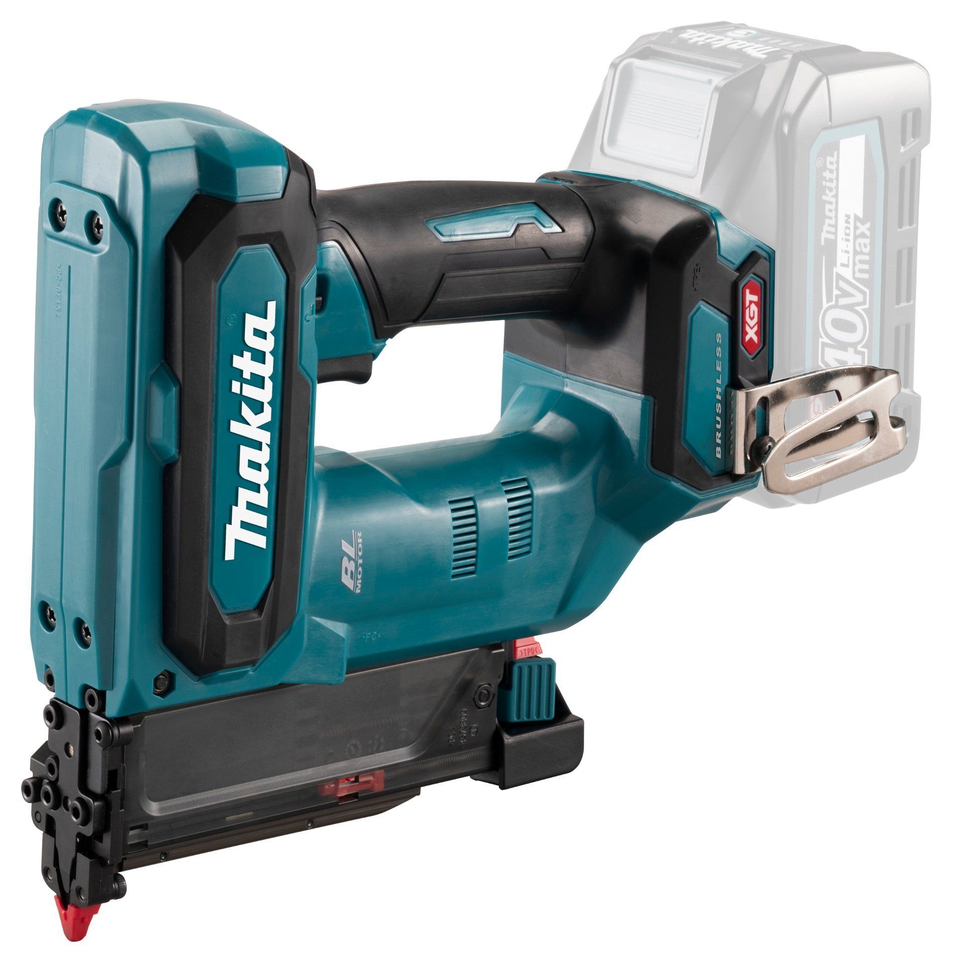 Makita Akku-Stiftnagler PT001GZ 40V max.