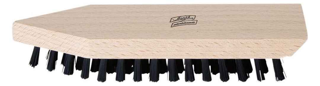 Schuhbürste: Holz-Schmutzbürste
