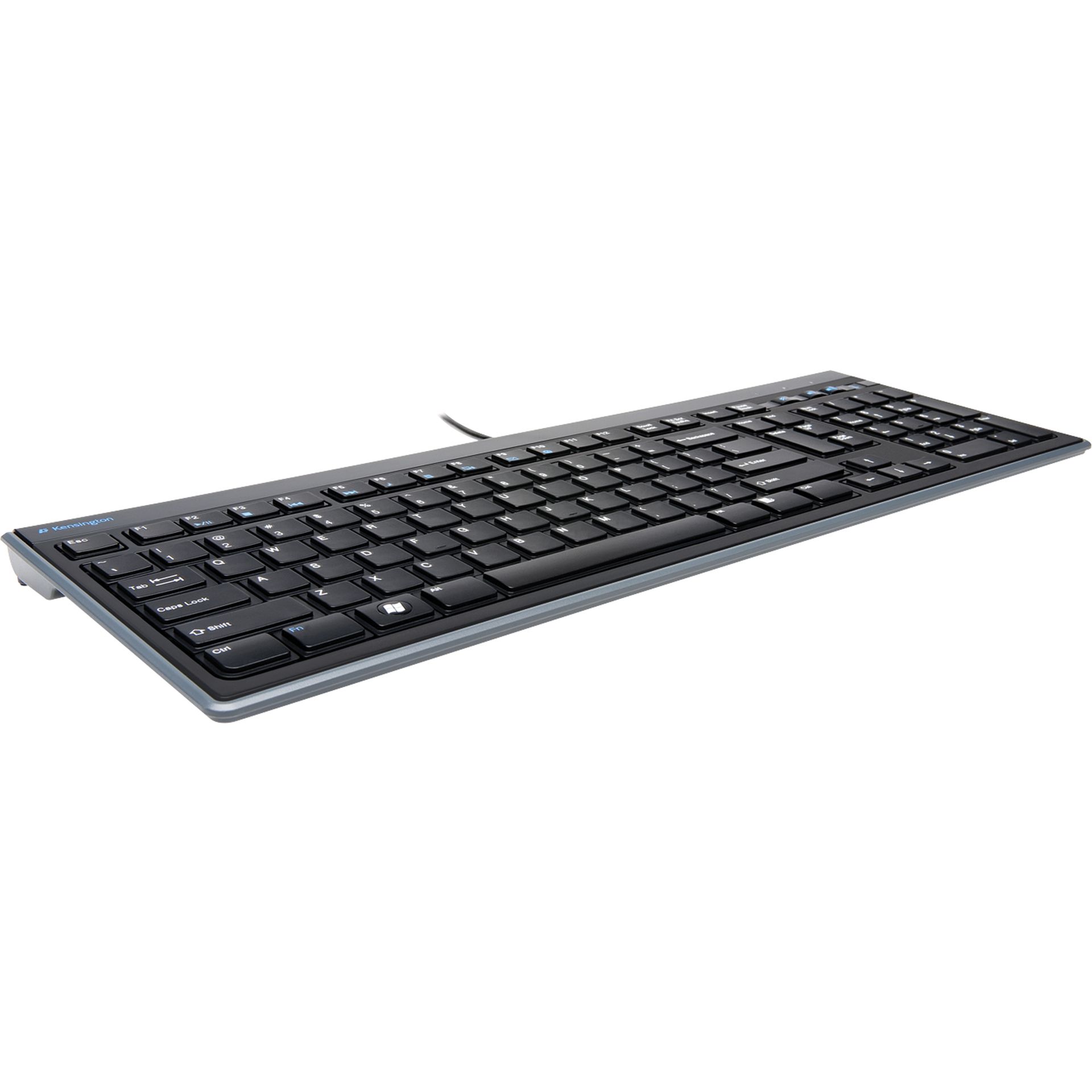 Tastatur Advance FitFull slim schwarz