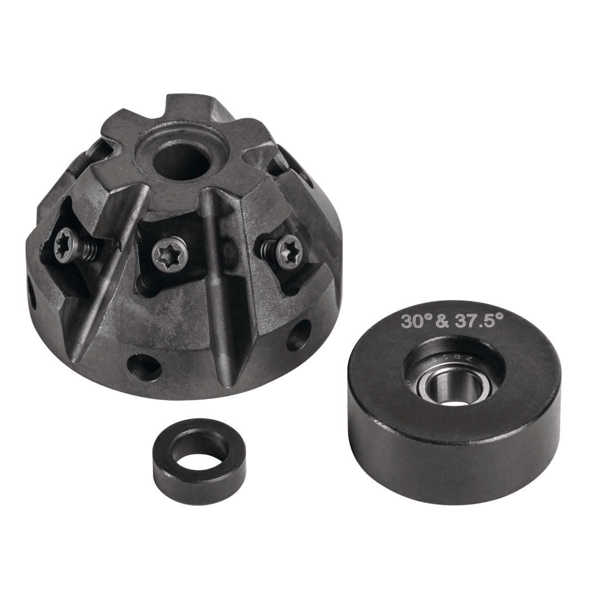 Fräskopf und Führungsrolle Metallkraft 30°