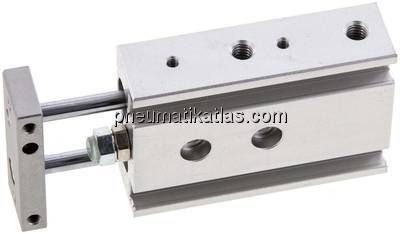 Doppelkolbenzylinder, Kolben 6mm, Hub 10mm