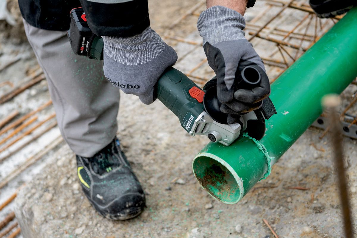 Akku-Winkelschleifer soloW 18 L 9-125 Metabo ohne Akku ohne Ladegerät metaBOX