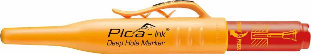 Tieflochmarker Pica Ink blau Pica