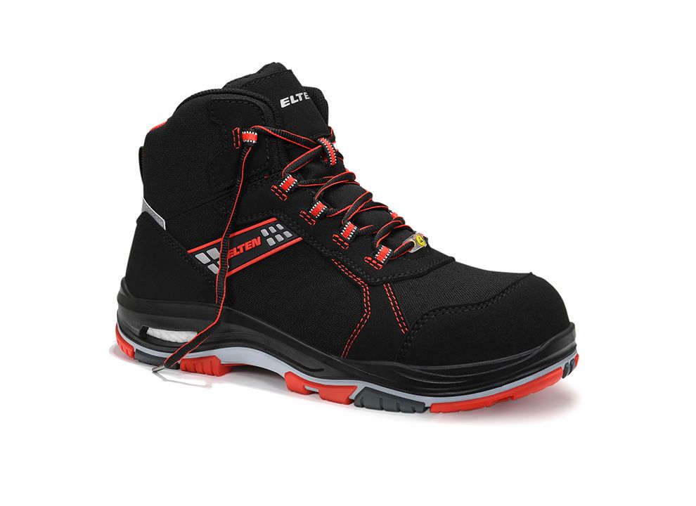 ELTEN IAN XXTP Sicherheitsstiefel Mid S2 ESD, Schwarz, Gr. 45