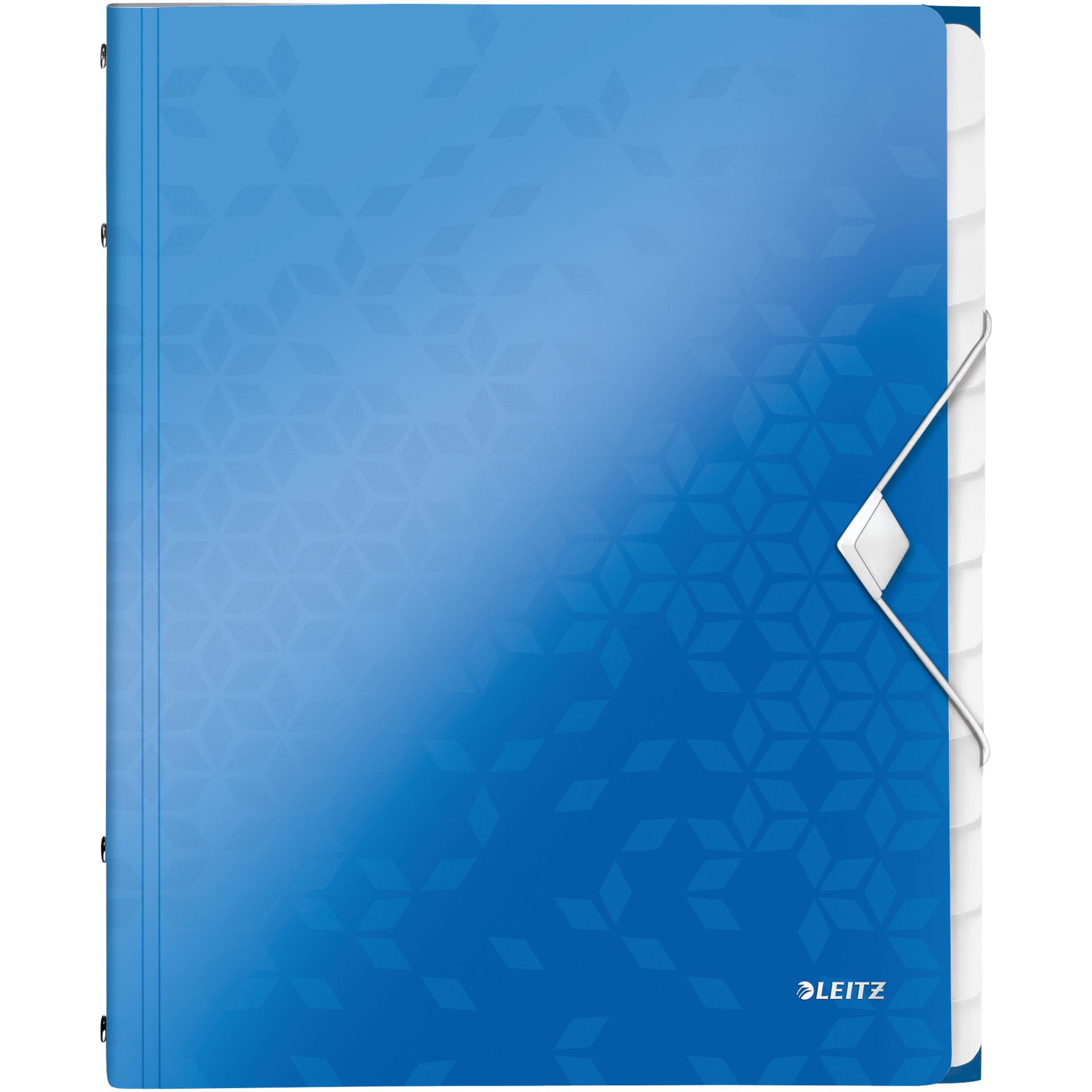 Ordnungsmappe WOW DIN A4 12Fächer PP blau