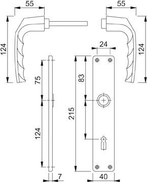 Garnitur Schild1117/202SPGRT F1 8 BB-72 27-47 9999