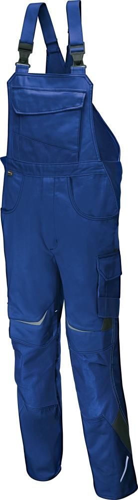 Latzhose PULSSCHLAG Gr. 102, kbl.blau/schw.