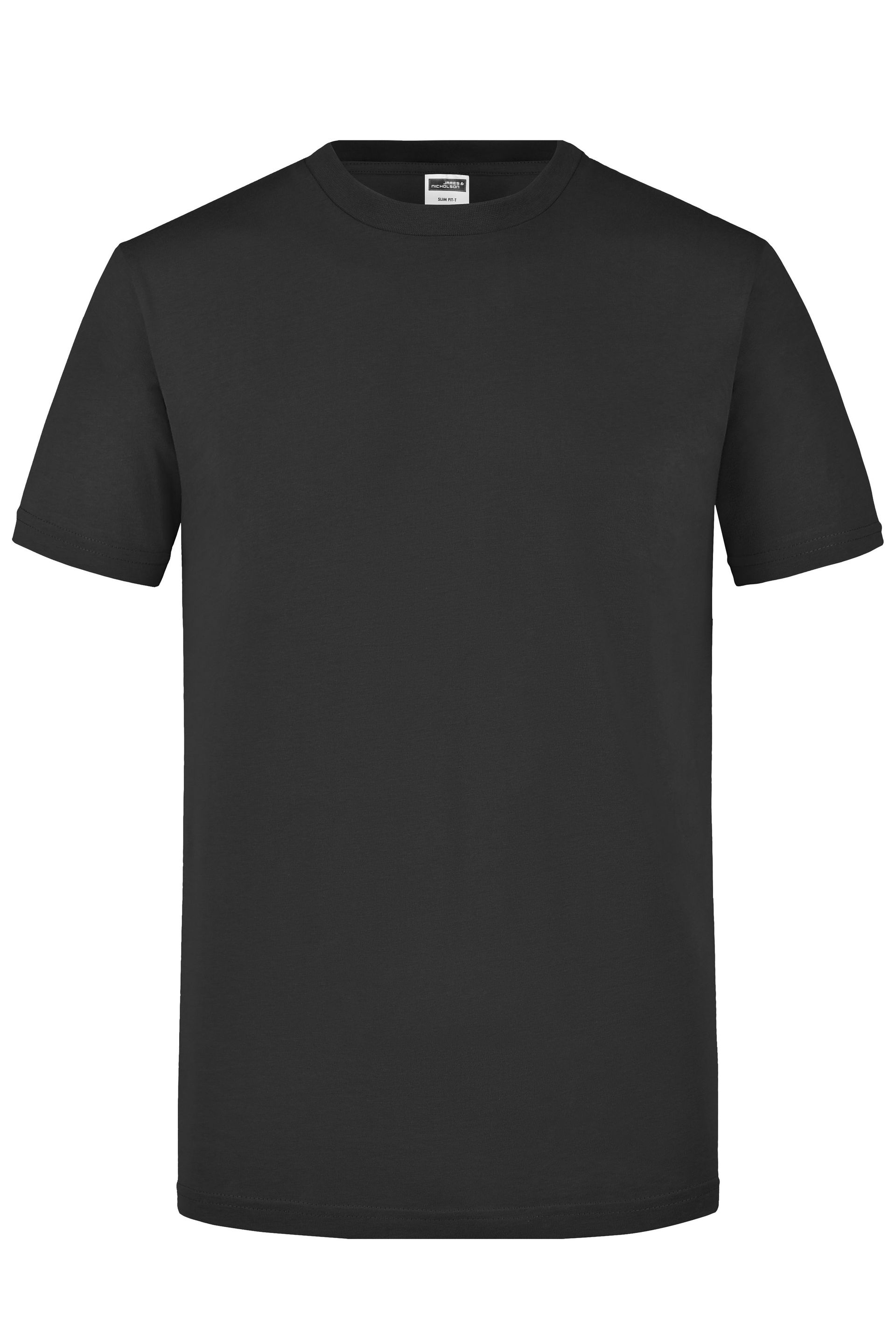 Figurbetontes Rundhals-T-Shirt für Herren