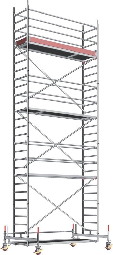 Uni-Standard-Gerüst P2 Plattform B2850xT750 mm Plattformhöhe 1,20 m Arbeitshöhe 3,20 m Layher