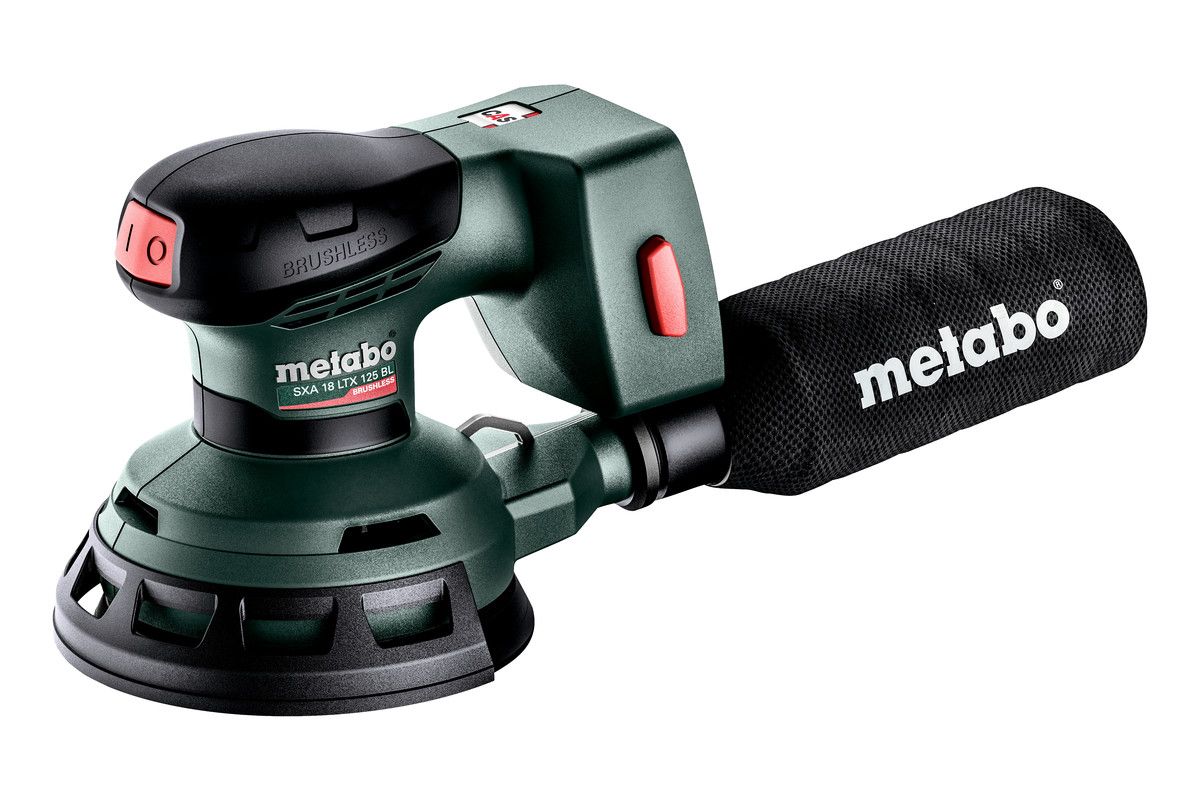 Akku-Exzenterschleifer soSXA 18 LTX 125 BL Metabo ohne Akku ohne Ladegerät metaBOX