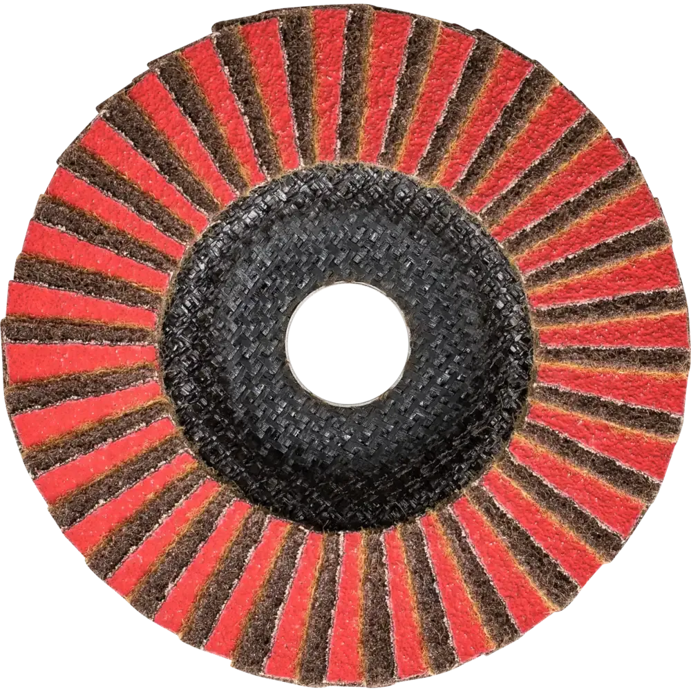 PFERD POLIVLIES-Fächerscheibe PVZ Keramik Ø 125mm Bohrung 22,23mm