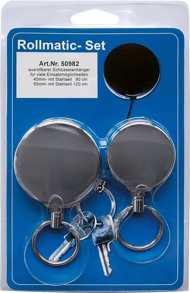 Rollmatic-2er-Set 30492+30493 m.Stahlseil
