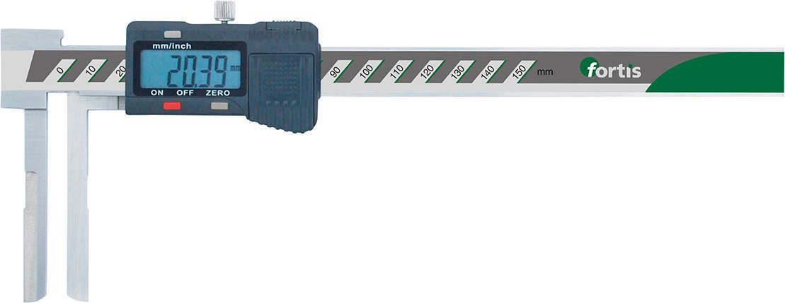 Messschieber lange Schenkel digital 10-150/0,01 mm FORTIS