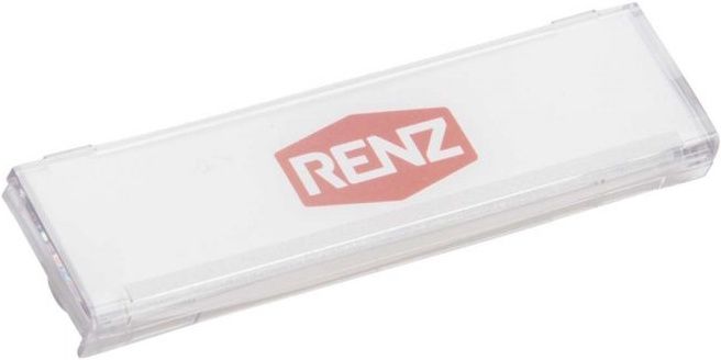 RENZ Namensschildabdeckung für Tastenmodul
