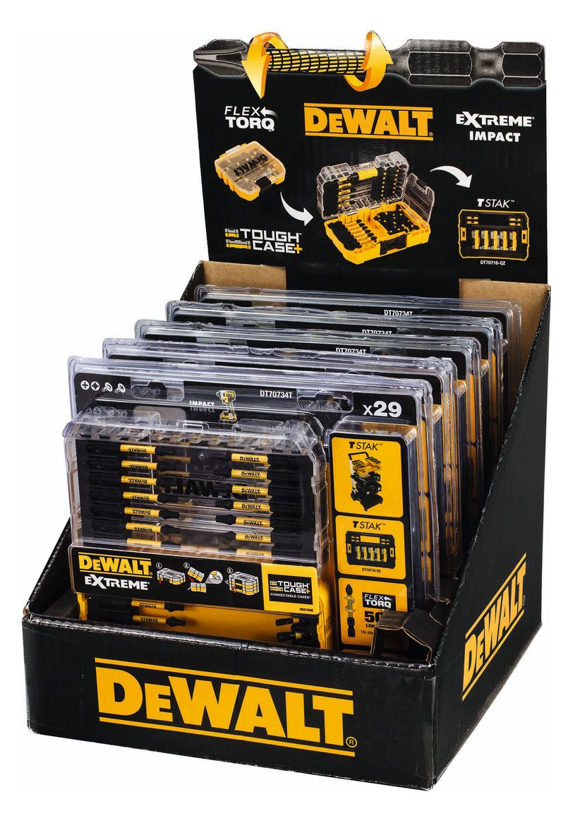 DeWALT Bitsatz in Kunststoffbox