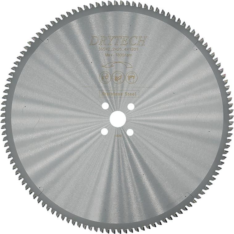 HM-Sägeblatt Drytech D=355x25,4x2,2mm 120Z für Stahl u. Inox dünnwandig Jepson