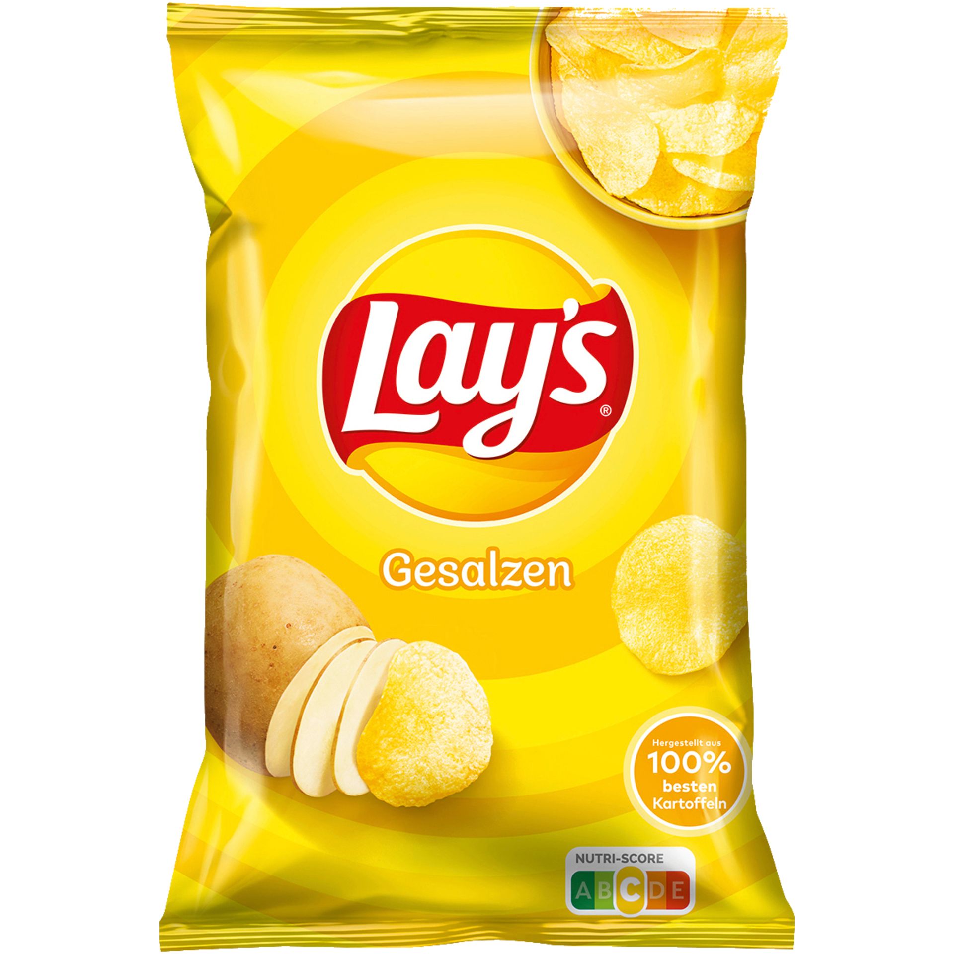 Chips Gesalzen 9x150g