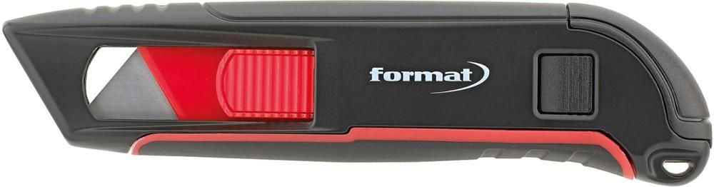 Sicherheitsmesser automat. Klingenrückzug inkl. 2 Klingen FORMAT