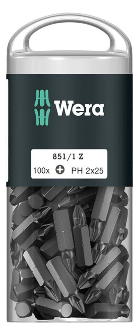 WERA 1/4"-Kreuzbits, DIN3126C6,3