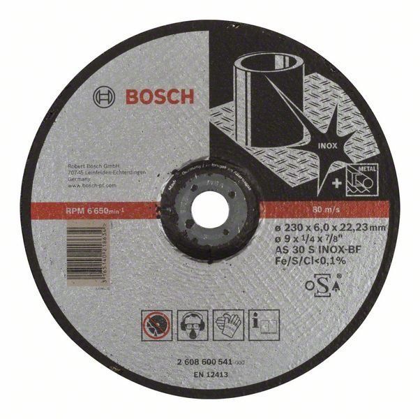 Bosch Schruppscheibe gekröpft Expert for Inox AS