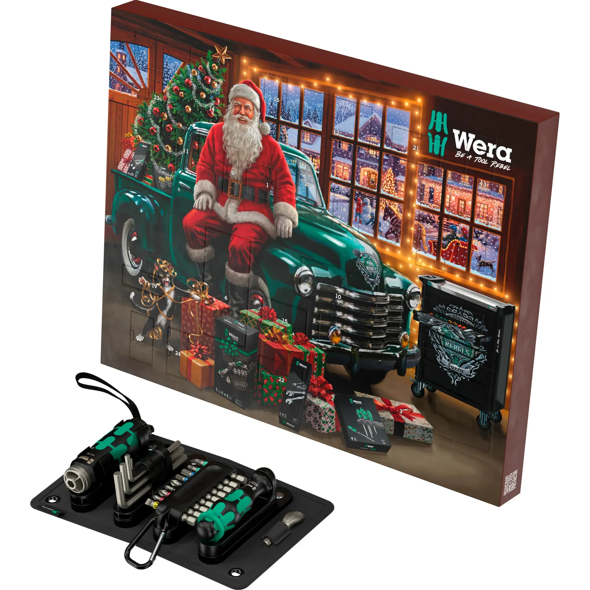 Wera Adventskalender 2026, Werkzeug-Set