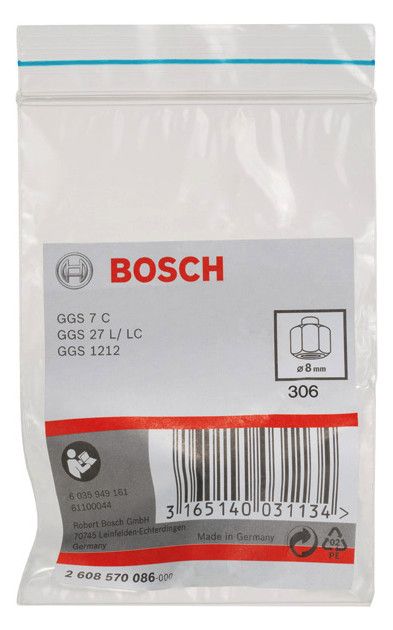 BOSCH Spannzange mit Spannmutter
