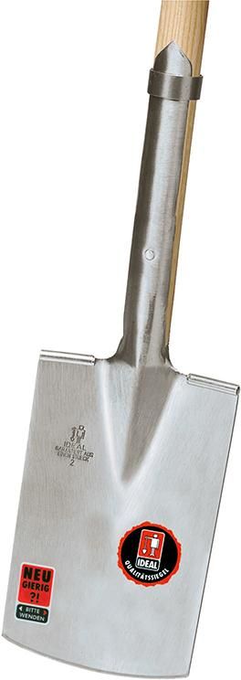 Rodespaten Gr. 2 T-Stiel Trittschutz