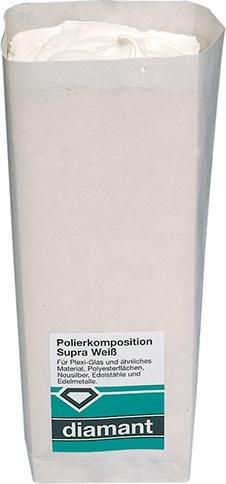 Schleif- und Polierpaste 900g supra-weiß diamant