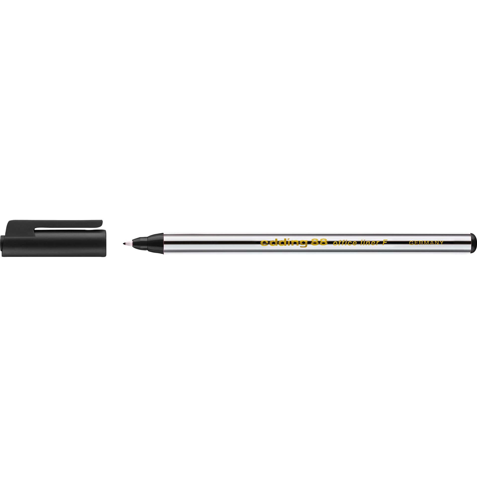 Fineliner 88 office liner F 0,6mm schwarz