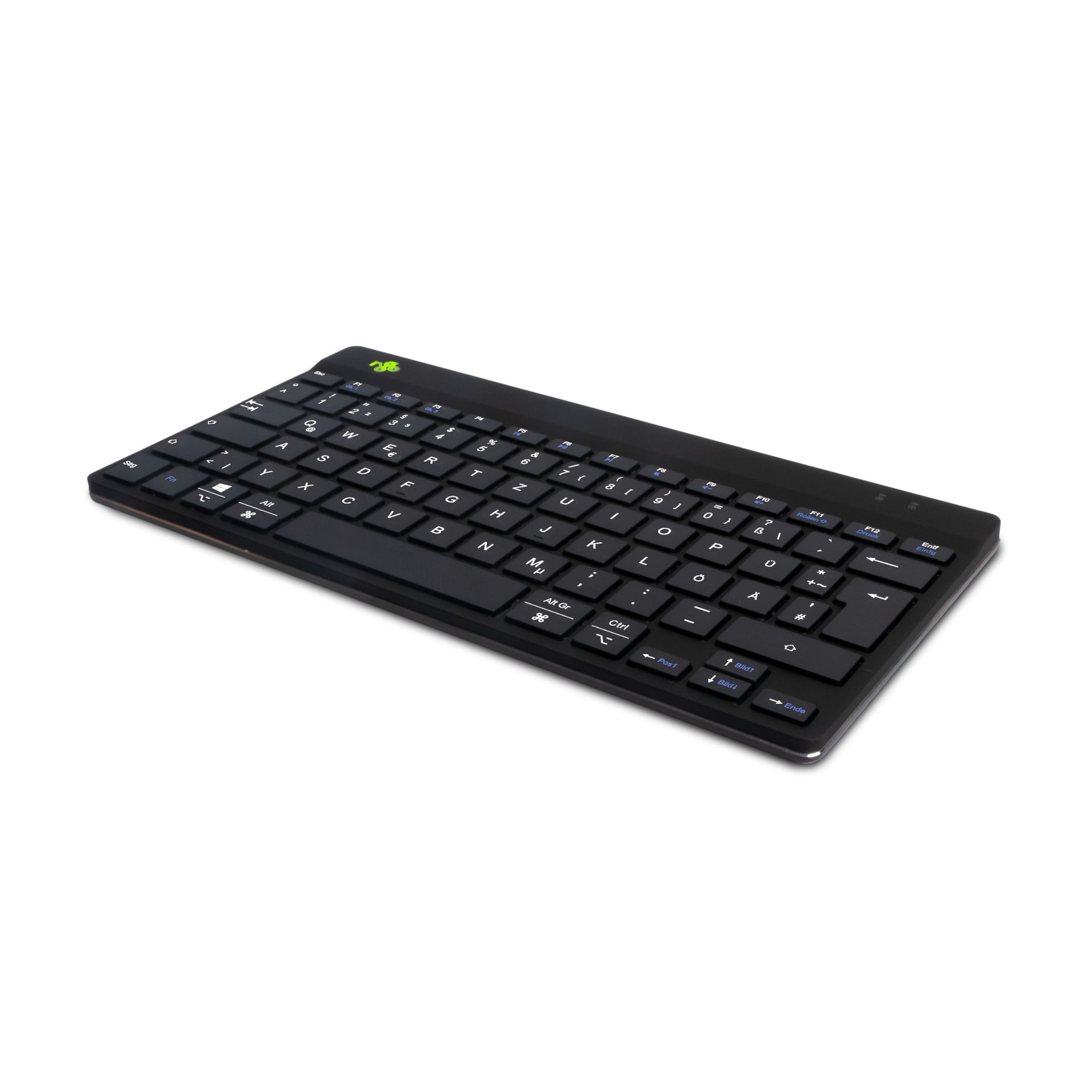 Tastatur Compact Break  kabellos sw