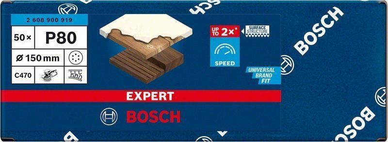 Bosch EXPERT C470 Schleifpapier mit
