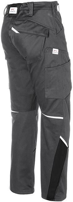 Damenhose ICONIQ, anthrazit/schwarz, Gr.46 Kübler