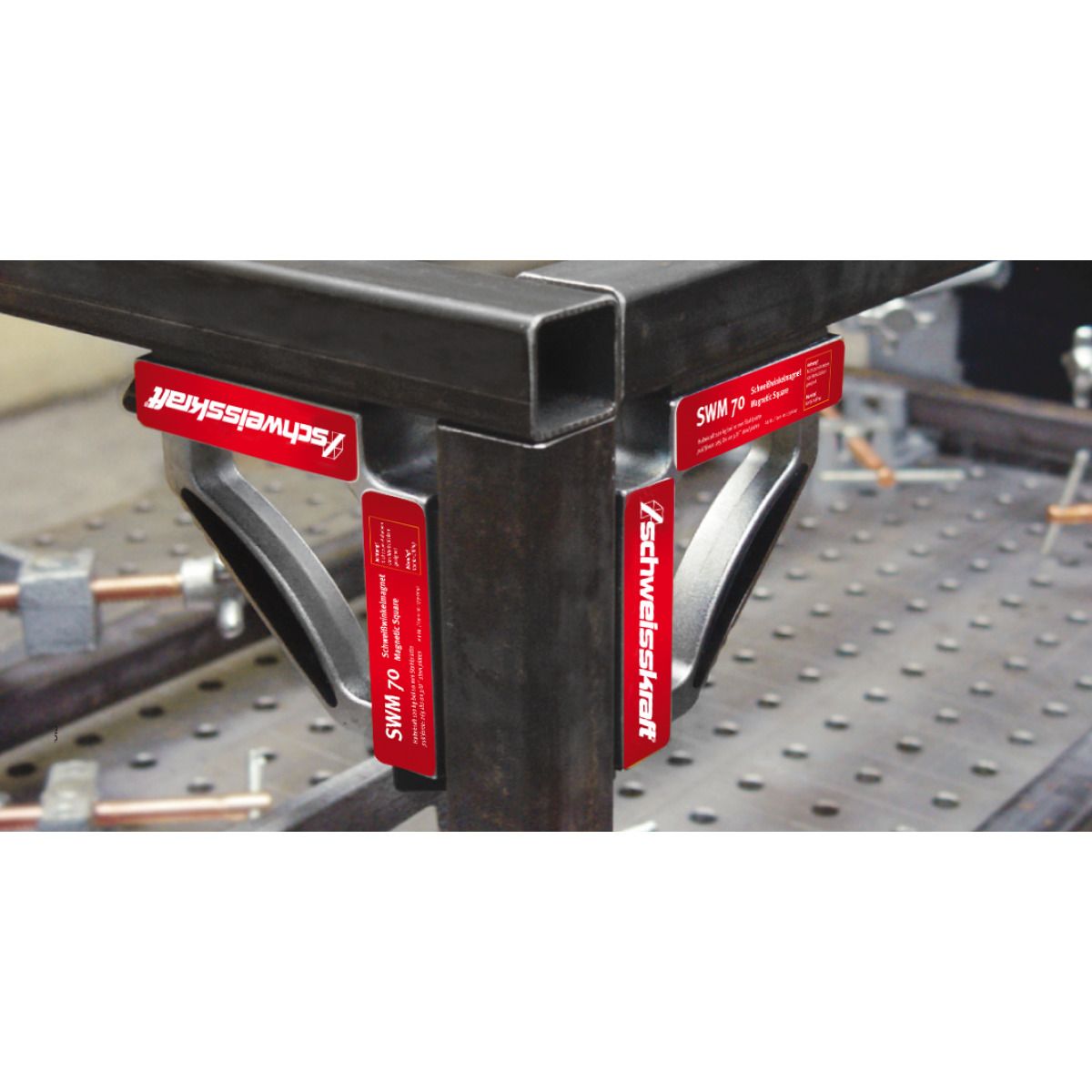 Schaltbarer Schweißwinkelmagnet Schweisskraft SWM 70