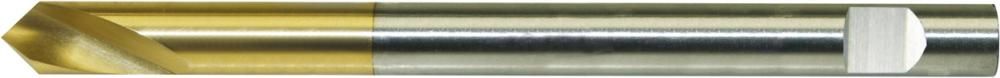Anbohrer NC lang DIN1835 HSSCo5 TiN Form B 90Grad Zylinderschaft 6,0mm FORMAT