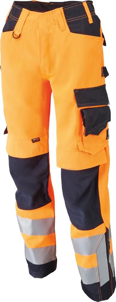 Warnhose Kendal, MG, Gr.90C62,orange/schw.bl.