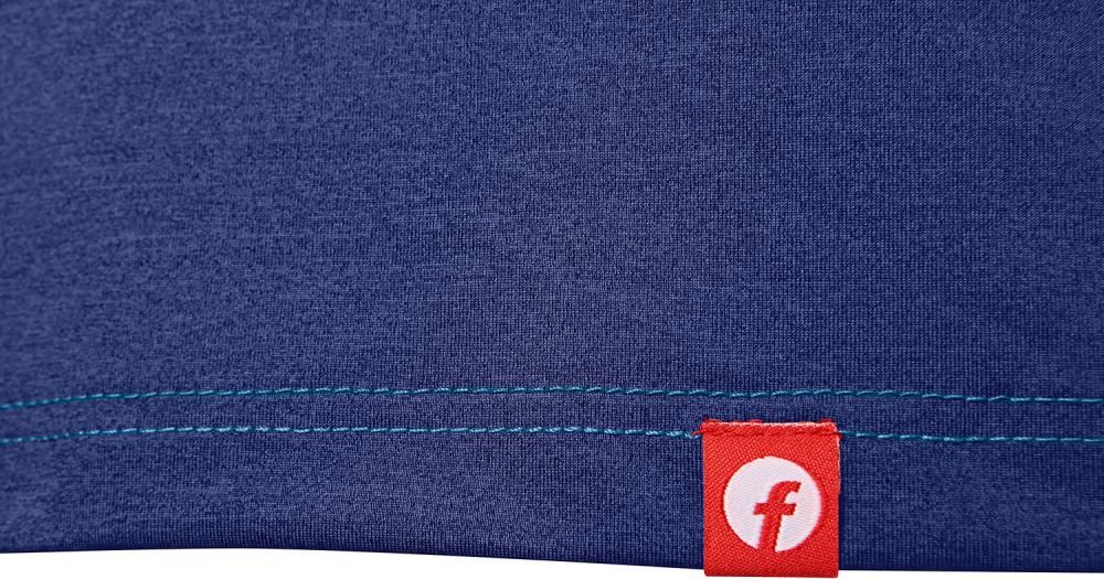 T-Shirt Quick Dry kornblau/schwarz meliert Gr. 2XL Fortis Elements