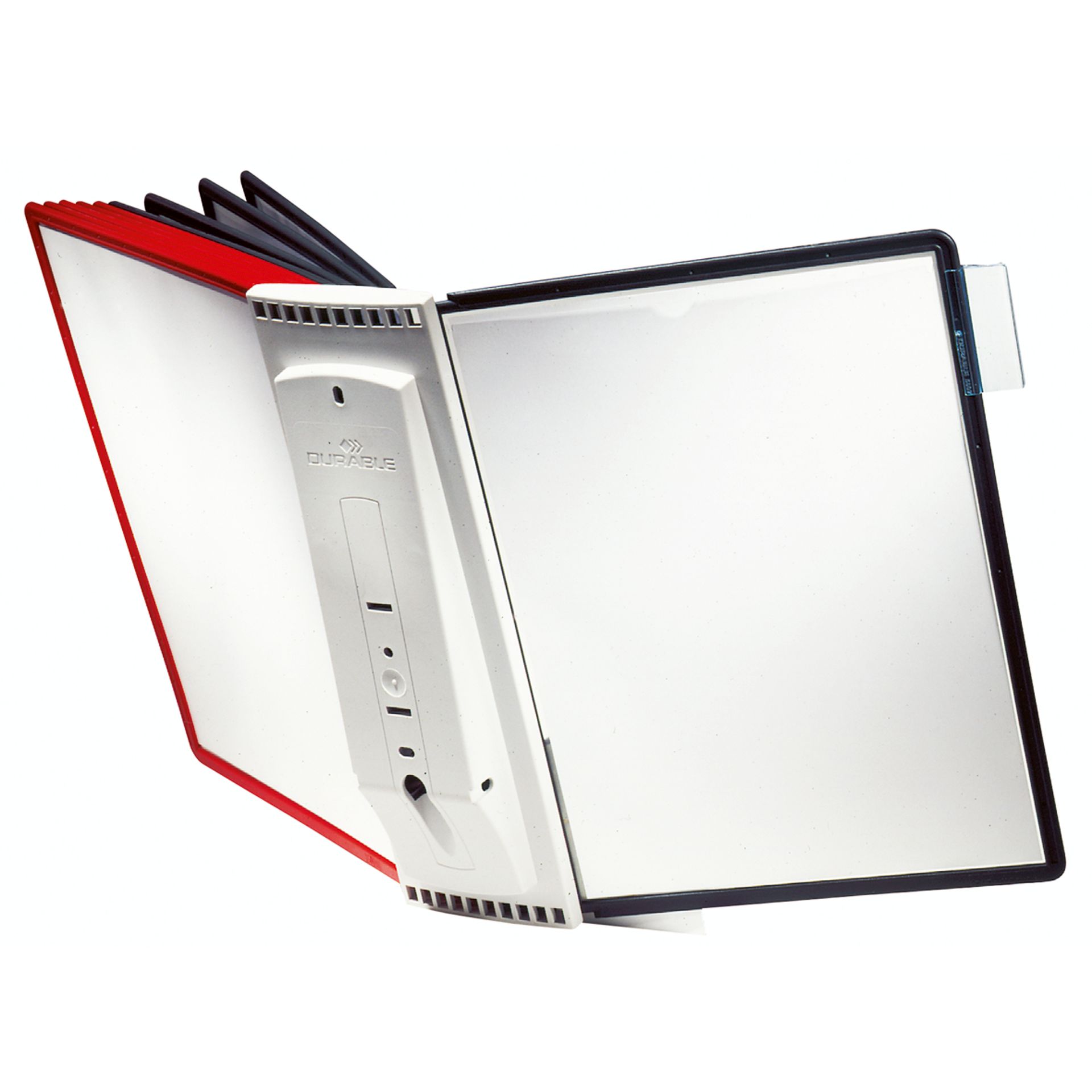 Sichttafelständer SHERPA Wall 10 DIN A4 sw/rt