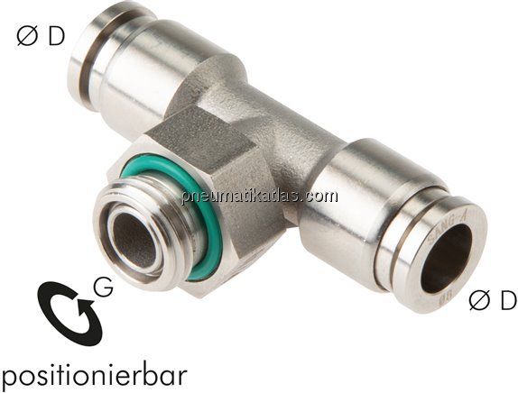T-Steckanschluss G 1/2"-16mm, IQS-ES LE/IQS-PVDF