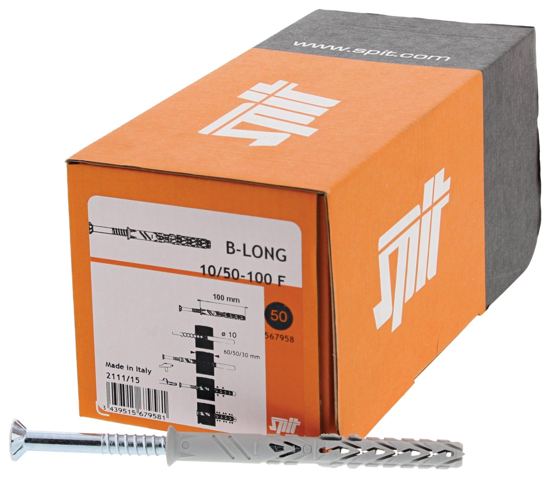 Spit B Long 10X180 130 F Senkkopfs.
