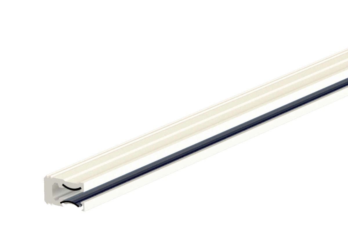 ledlinX Stromschiene Xs1 weiss, L = 2500 mm 6x10 m
